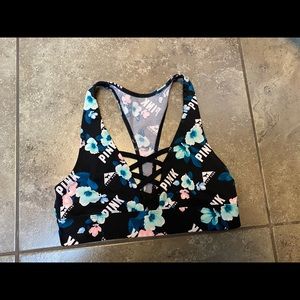 Victoria’s Secret PINK floral sports bra